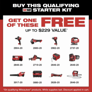 Milwaukee M18 FUEL combo kit promotion at Home Depot with free bonus tool