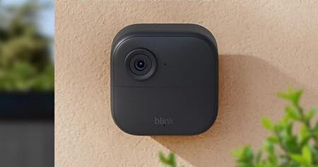 Blink Outdoor 4 smart wireless security camera with 1080p HD and 2-year battery life, now 50% off on Amazon