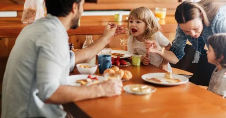 kids eat free 2025 at a family restaurant with a parents’ meal purchase in 2025
